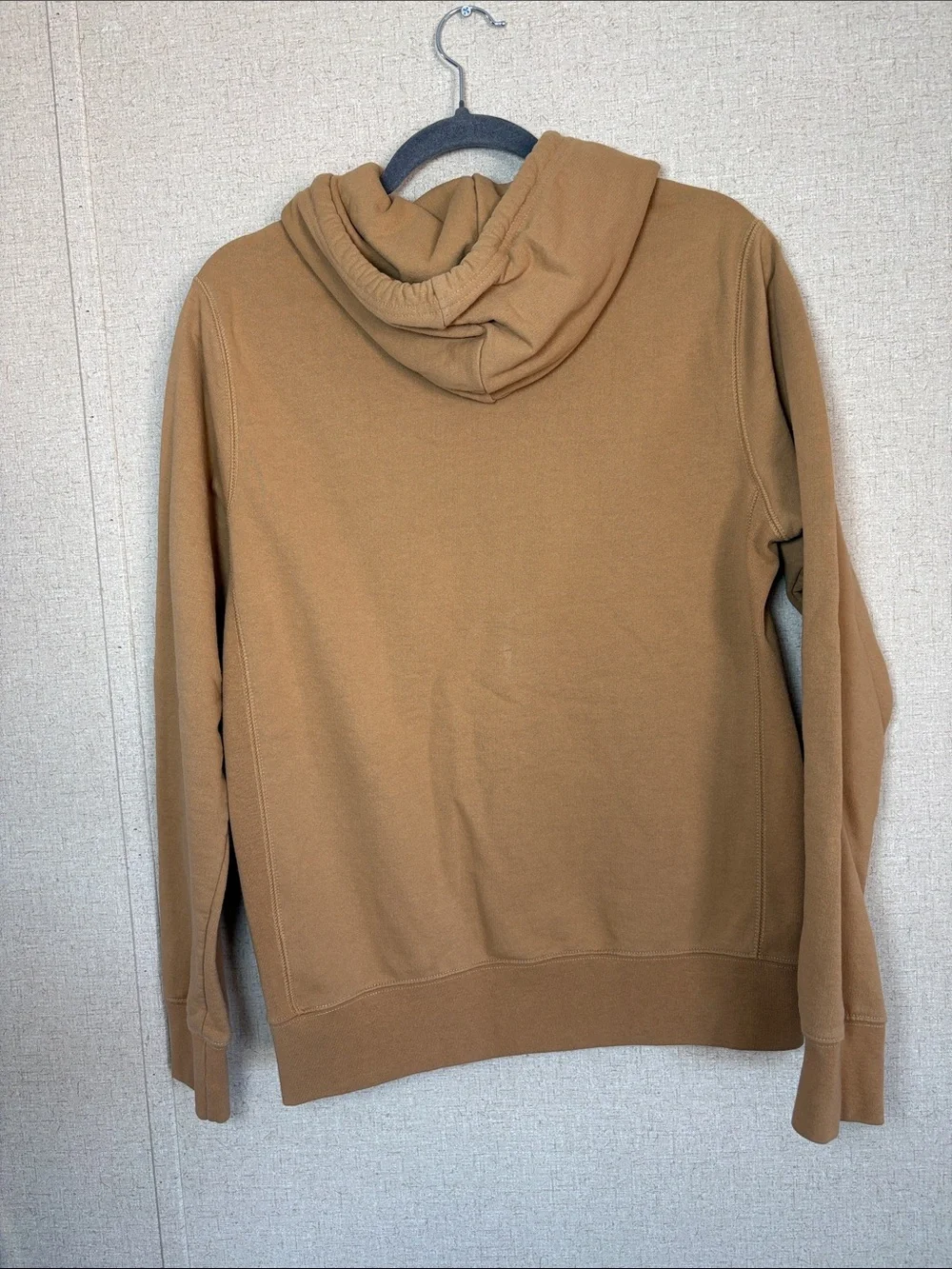 The North Face Hoodie Bundle of 2 Blue & Tan Pullover Sweatshirts Men's Small